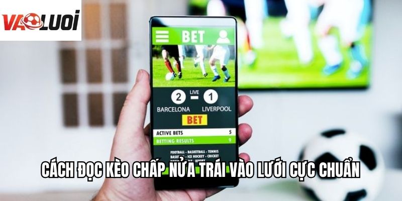 Cách đọc kèo chấp nửa trái Vào Lưới cực chuẩn