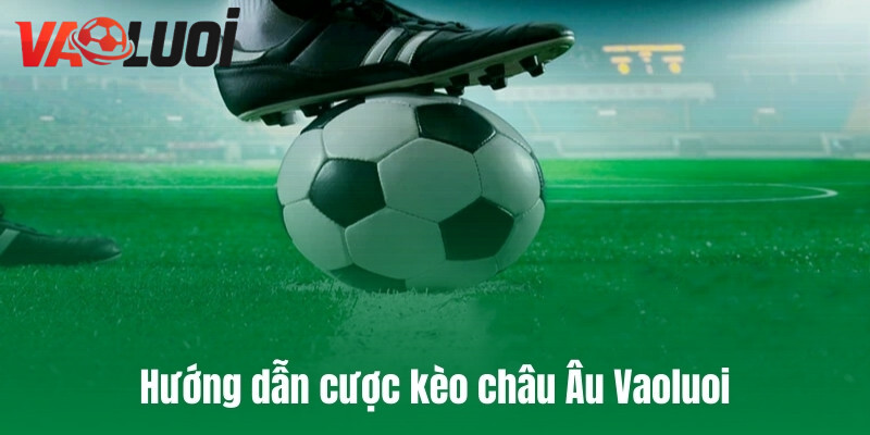 Hướng dẫn cược kèo châu Âu Vào Lưới