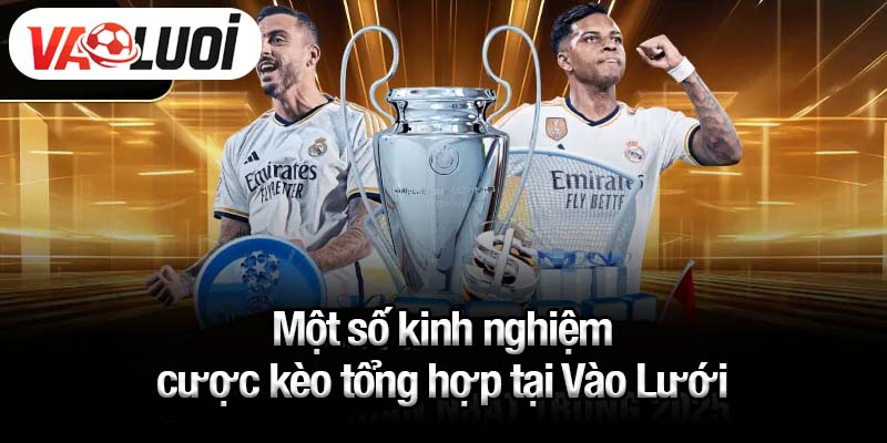 Một số kinh nghiệm cược kèo tổng hợp tại Vào Lưới